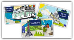 Idéobjet signe « I love Paris » pour Fleury Michon