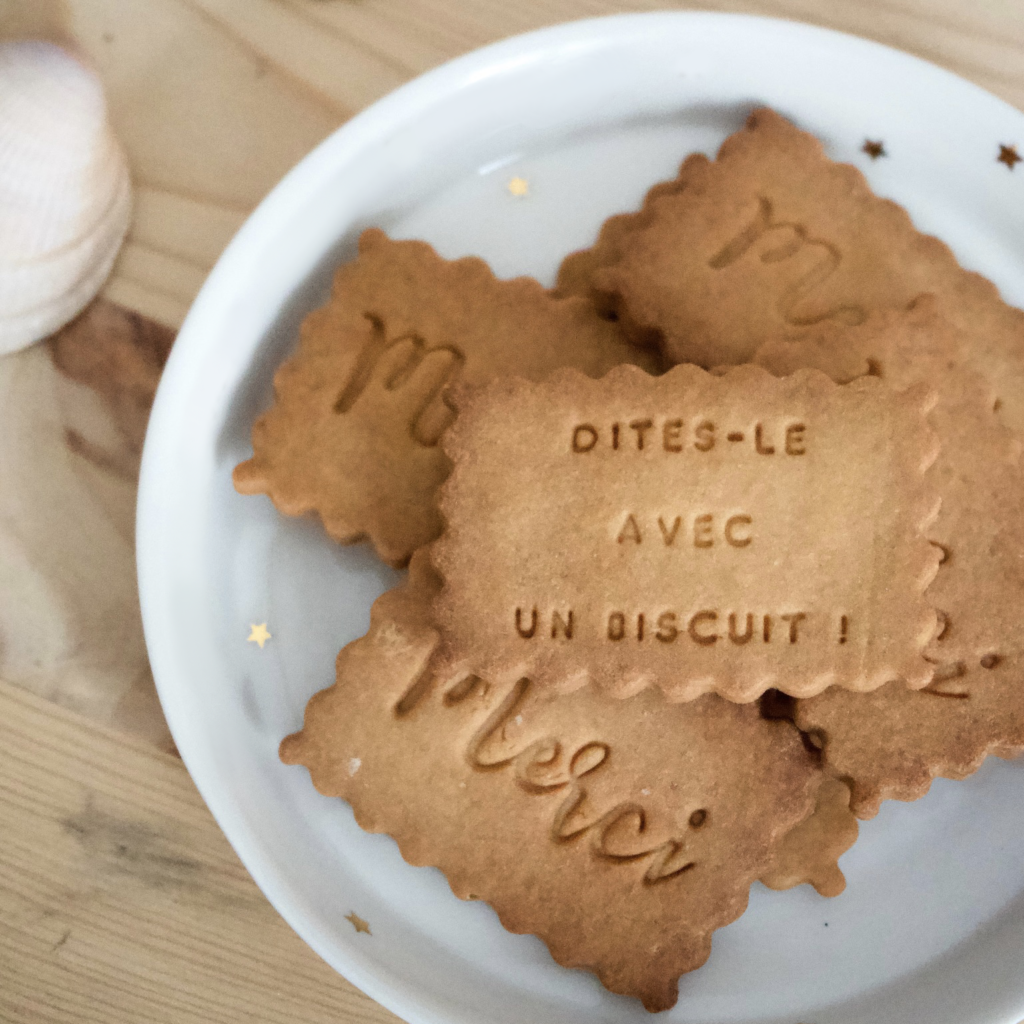 Biscuit a message publicitaire 2